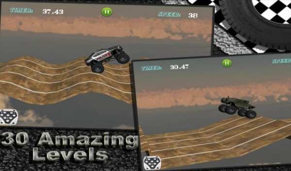 MONSTER TRUCK RACING FREE screenshot 4