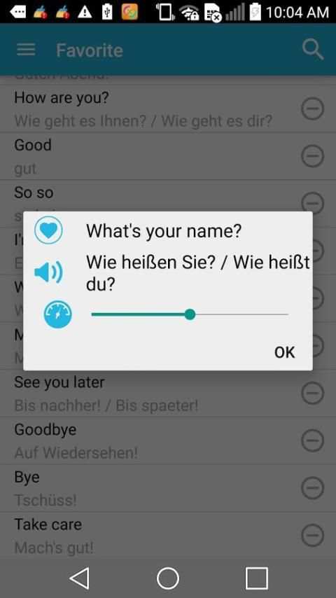 Learning German screenshot 3
