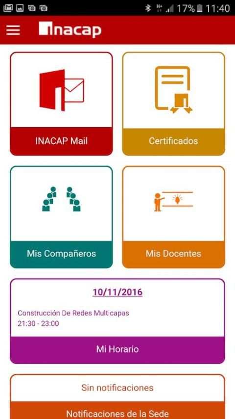 INACAP Móvil screenshot 3