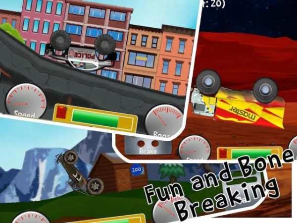 MONSTER TRUCK RACING GAME 3 تصوير الشاشة