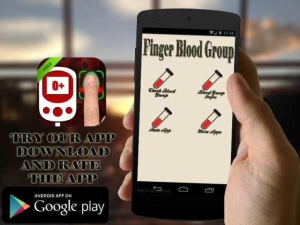 Finger Print Blood Group Prank скриншот 2