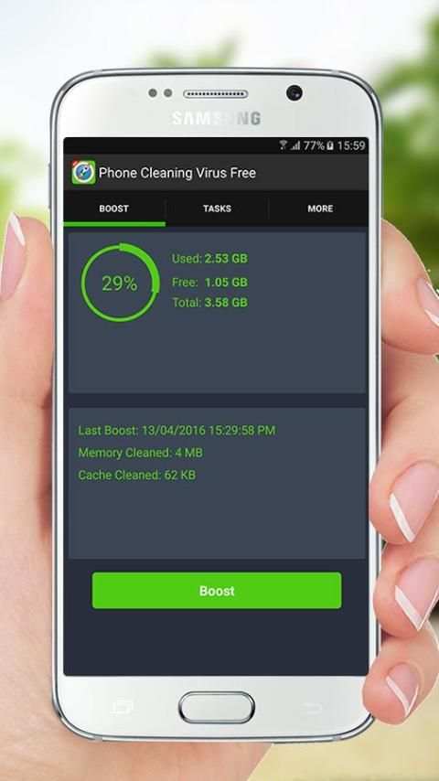 Phone Cleaning Virus Free screenshot 4