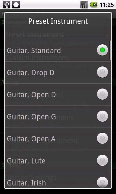 PitchLab Guitar Tuner (LITE) 1 تصوير الشاشة