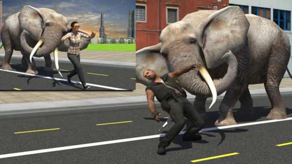 Elephant Racing Simulator 2016 स्क्रीनशॉट 7