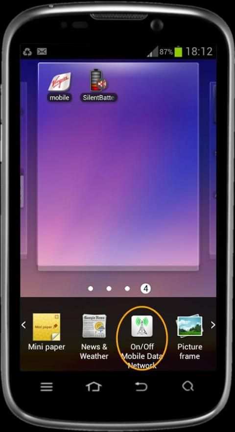 Switch On/Off 2G, 3G, 4G, LTE скриншот 5