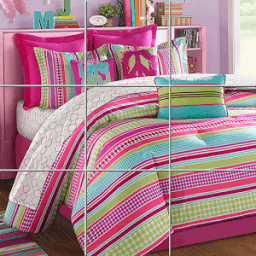 ikon Girls Bedding Puzzle