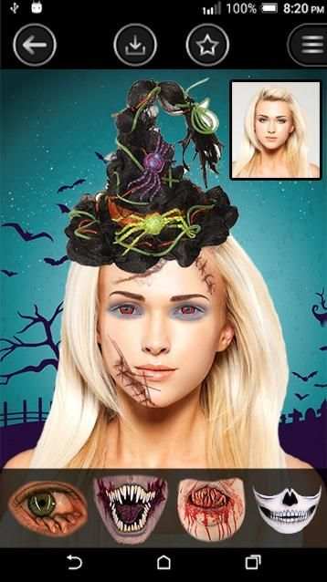 Halloween Montage Photo Editor скриншот 4