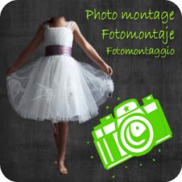 Moda Niña. Fotomontaje 3