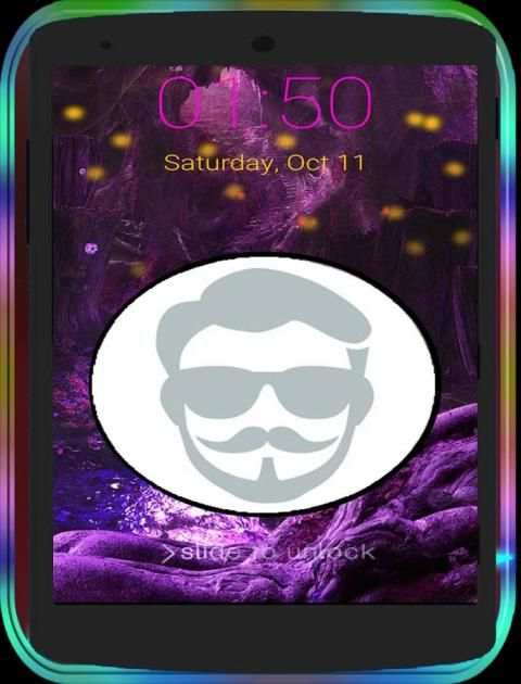 Nama saya | layar kunci foto screenshot 2