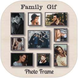 Family GIF Photo Frame Editor