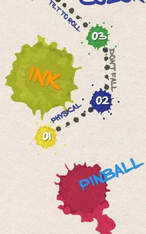 Ink Color Pinball: Ink's world screenshot 5