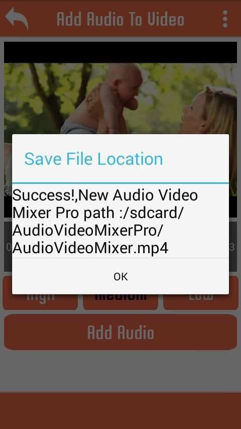 Audio Video Mixer Pro स्क्रीनशॉट 1