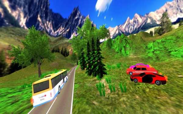 Bus Simulator:Drive Sedan screenshot 1