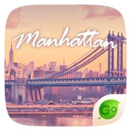 Manhattan GO Keyboard Theme