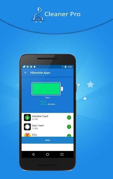 Cleaner Pro - Battery Saver 6 تصوير الشاشة