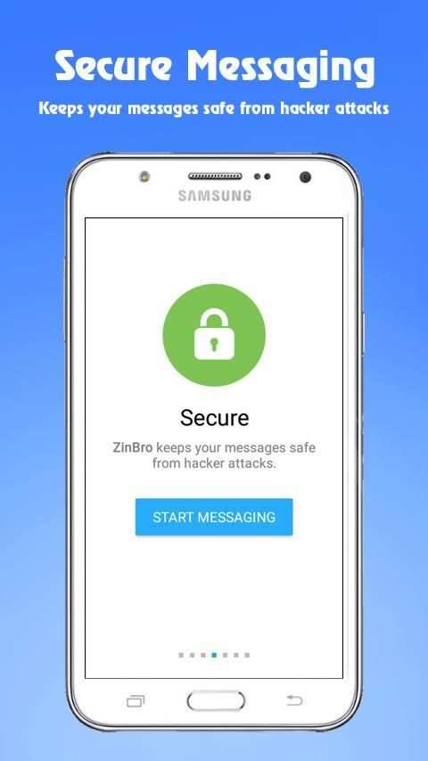 ZinBro Messenger 7 تصوير الشاشة