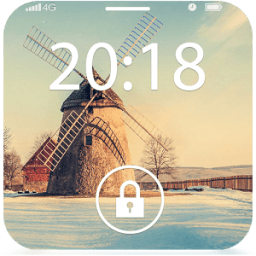 ikon Kunci layar Tema Windmill