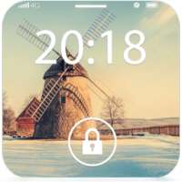 Screen Lock Theme Windmill on 9Apps