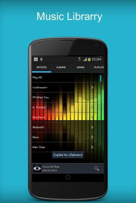 GFX - Music Player Pro screenshot 2