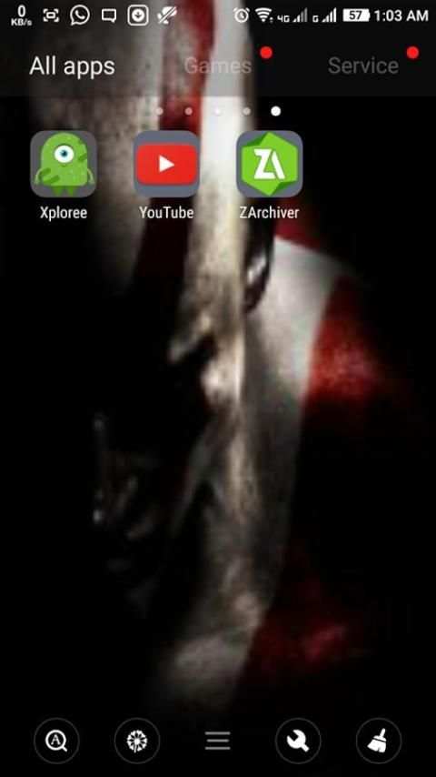 Kratos Theme screenshot 1