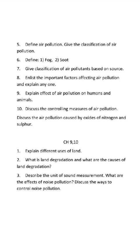 ENVIRONMENTAL STUDIES screenshot 2