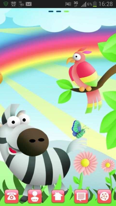 GO Launcher EX Theme Zoo screenshot 3