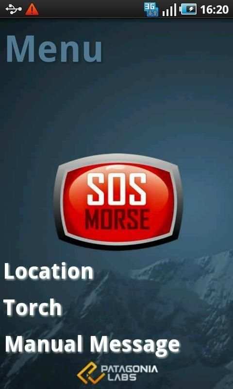 GPS Location on Morse SOS скриншот 2