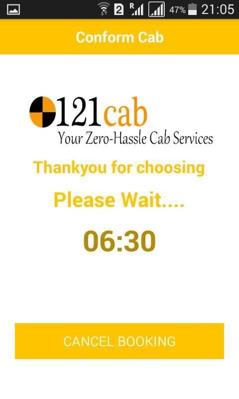 121Cab 2 تصوير الشاشة