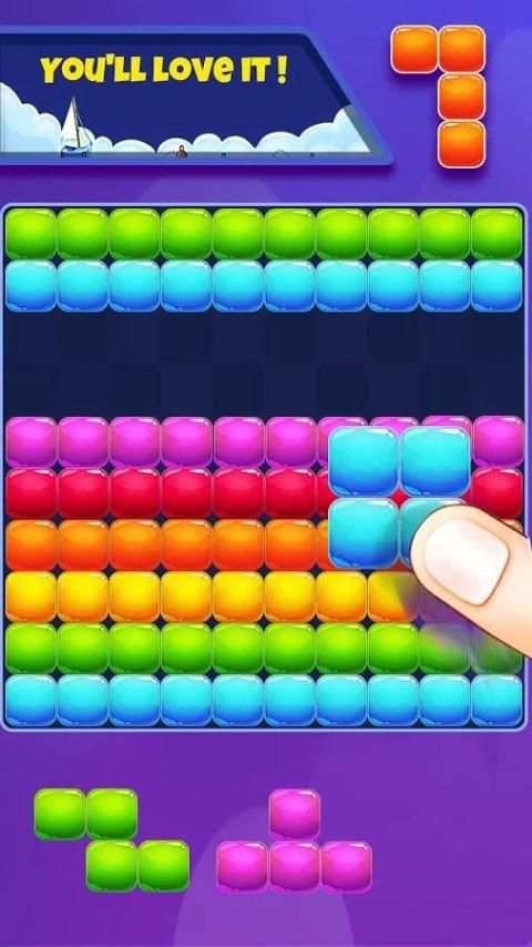 Candy Block Thanksgiving Day screenshot 4
