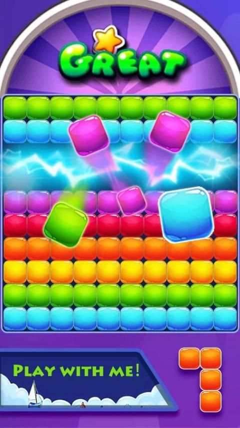 Candy Block Thanksgiving Day screenshot 3