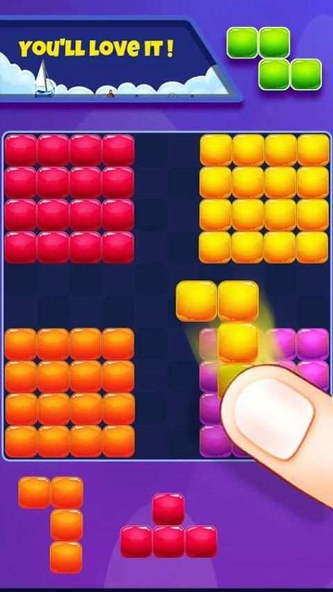 Candy Block Thanksgiving Day screenshot 2