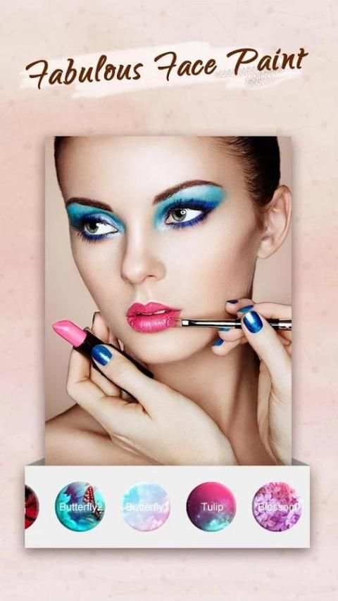 Snap Makeup Selfie Cam скриншот 5