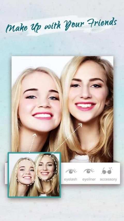 Snap Makeup Selfie Cam 1 تصوير الشاشة