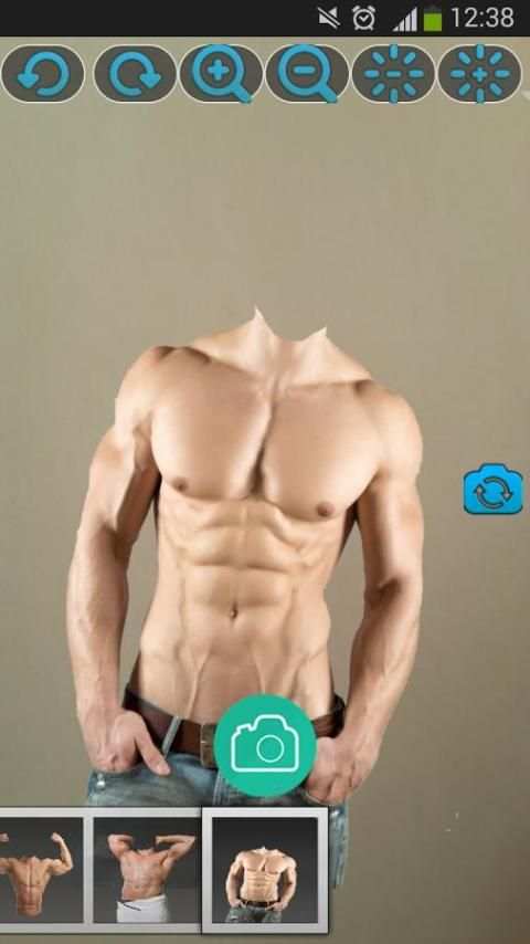 Bodybuilding Changer Face screenshot 1