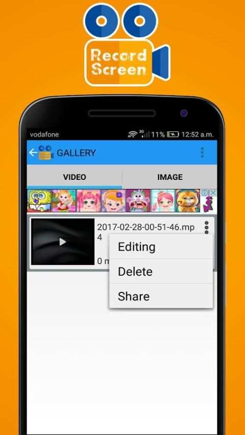 Record Screen Video स्क्रीनशॉट 2