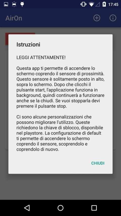 AirOn - Turn on your screen screenshot 1