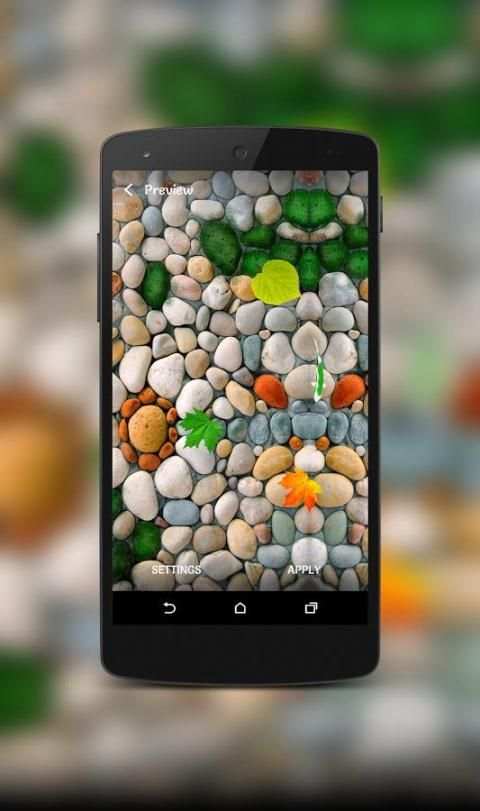 Koi Fish Live Wallpaper स्क्रीनशॉट 5