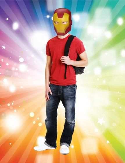 Superheroes Mask Photo Sticker скриншот 3