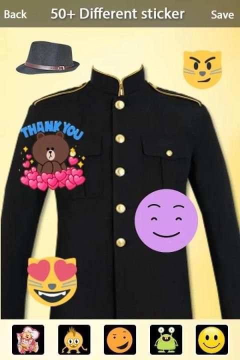 Soldier Photo Suit : Army Suit screenshot 2