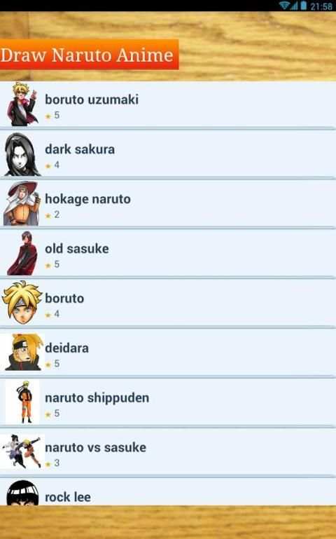 How To Draw Naruto Anime screenshot 8