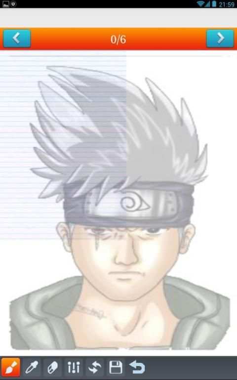 How To Draw Naruto Anime 1 تصوير الشاشة