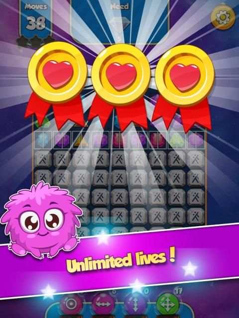 Jewel Crush Mania screenshot 1