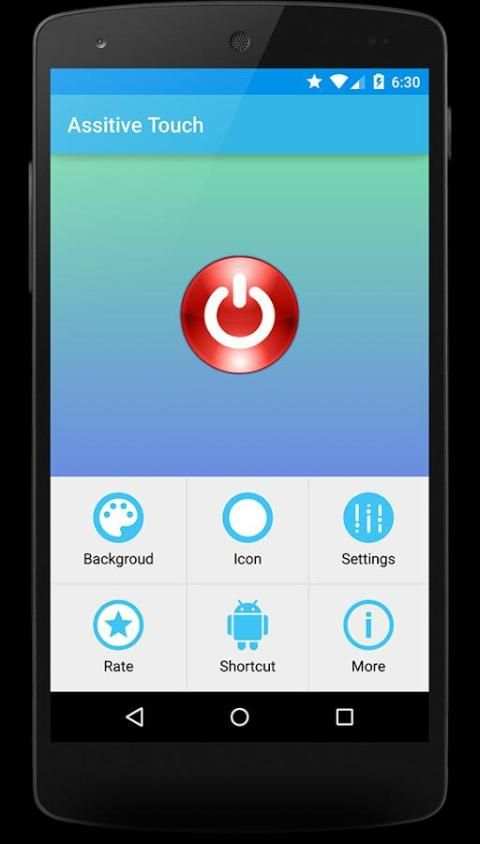 Assistive touch 11 تصوير الشاشة