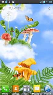 Mushroom HD Live Wallpaper screenshot 3
