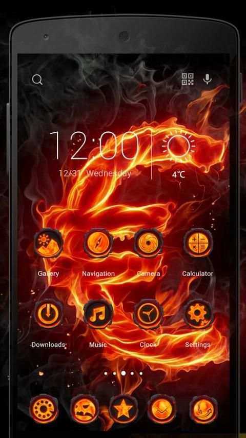 Fire Stone-Solo Theme screenshot 3