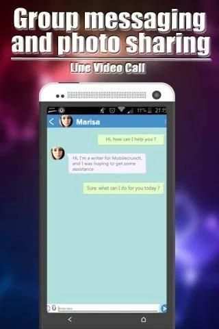 Line Video Call screenshot 2