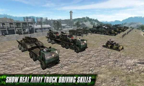 Off Road Army Truck Driving screenshot 14