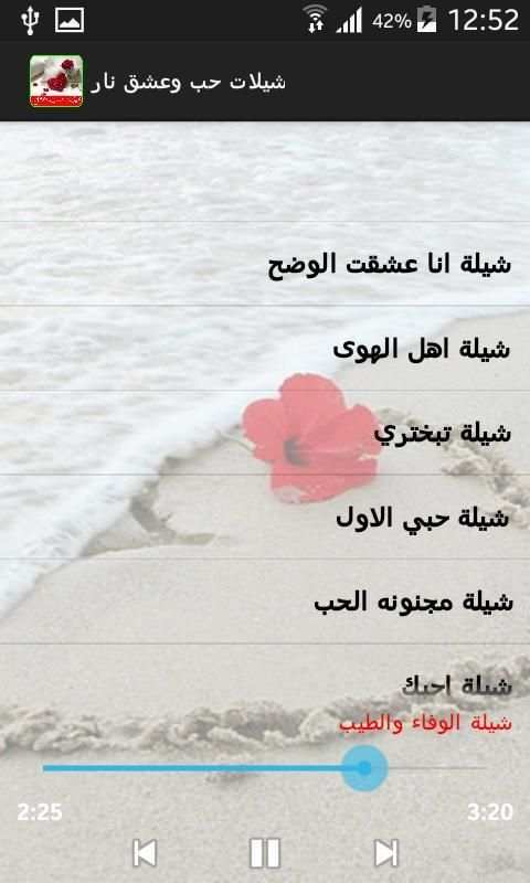 شيلات حب وعشق نار 2 تصوير الشاشة