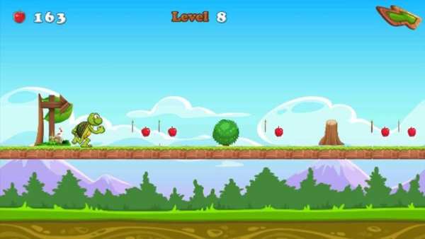 Angry Turtle Run स्क्रीनशॉट 1