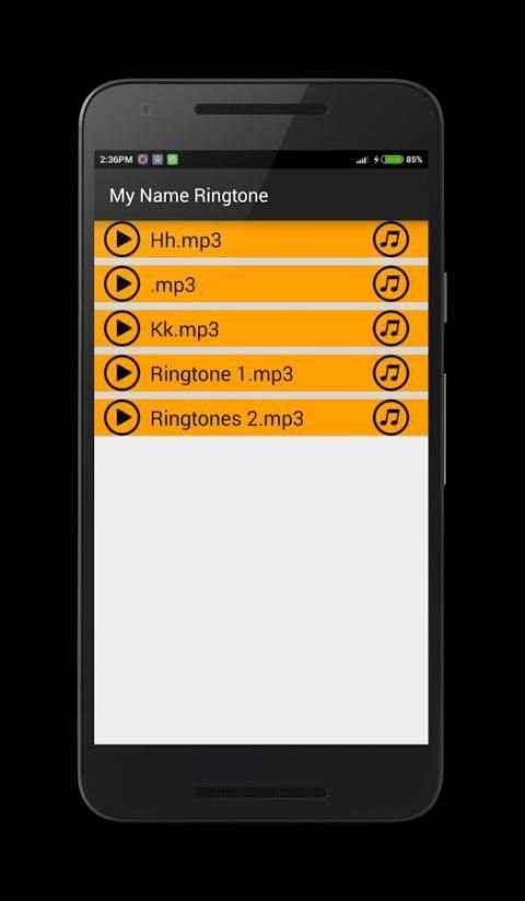 Funny Name Ringtone Maker screenshot 1